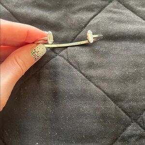 Kendra Scott Silver Open Cuff Bracelet